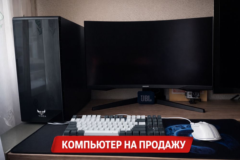 Игровой компютер RTX 3060 12GB / ruzen 5 5500
