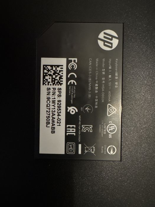 Klawiatura HP Omen 1100