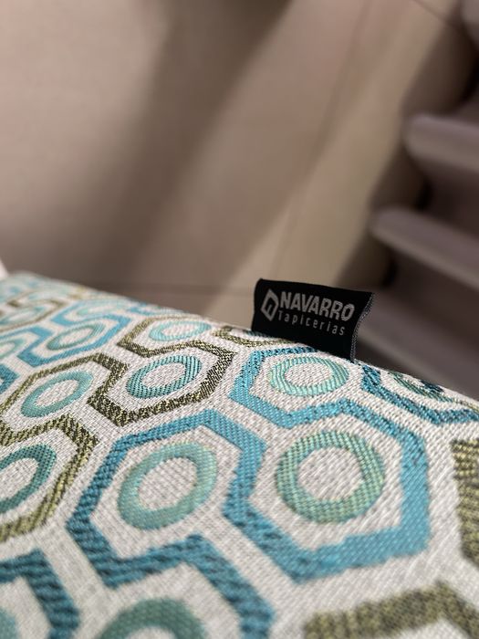 Cadeirão Azul - Navarro Tapicerias