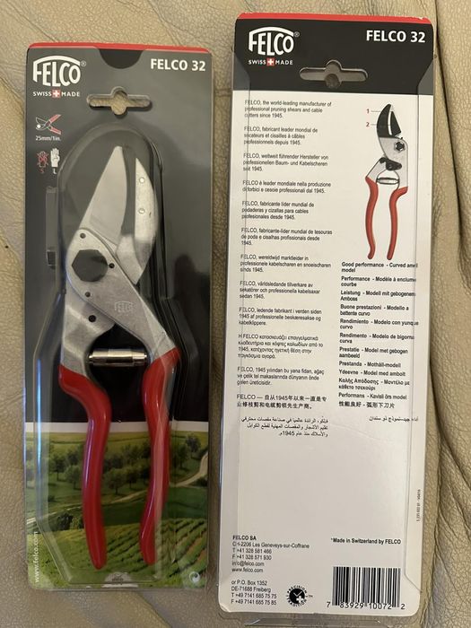 Садовый секатор FELCO 2,4,8,9,11,14,15,16,100