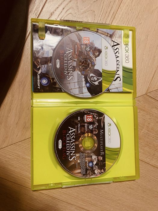 Gra dziecieca Assassin’s Creed IV Black Flag PL na Xbox 360 plyta idealna