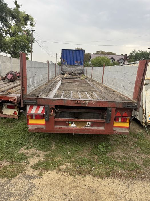 Напівпричепи бортові