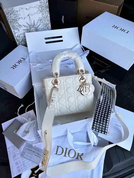 Torebka Dior lady crema