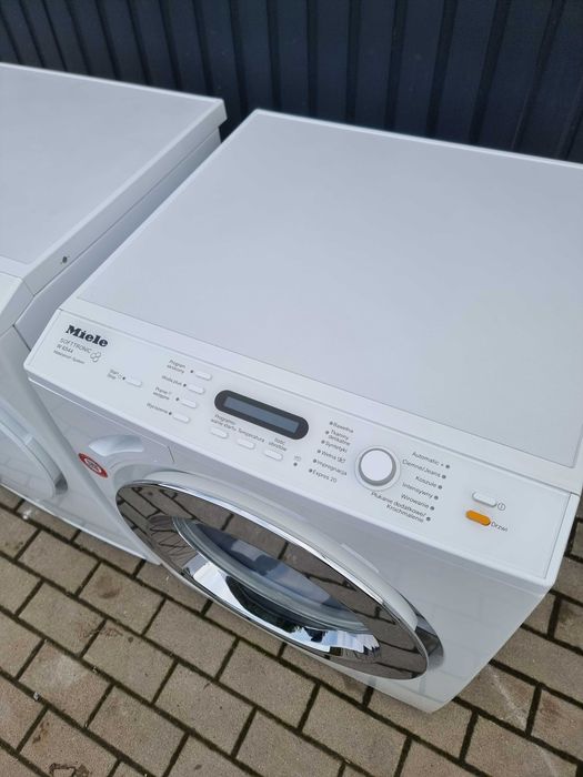 Zestaw Miele. Pralka W6544WPS + suszarka T9647C GalaG XL, 7kg, menu PL