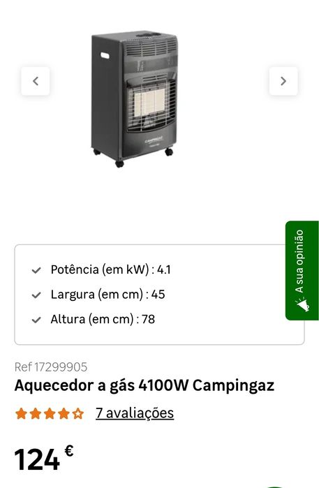 Aquecedor a gàs CAMPINGAZ
