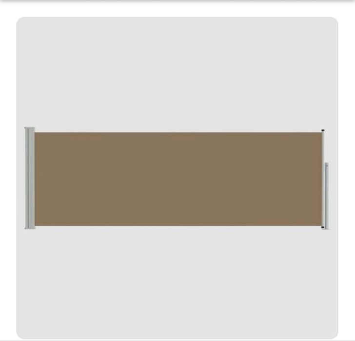 Toldo Lateral Retrátil 500 x 100 cm