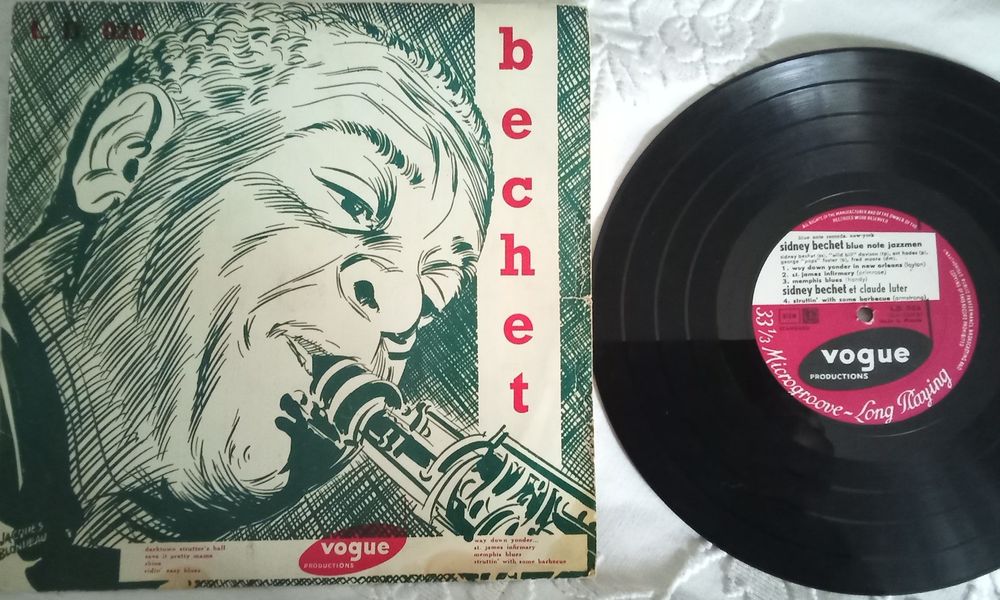 disco Sidney Bechet - Jazz 10``