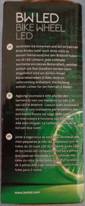 Luzes para Rodas de Bicicleta (Ç62)