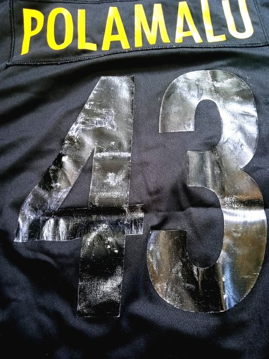 NFL Pittsburgh Steelers Troy Polamalu 43 Jersey Nike Джерси футболка