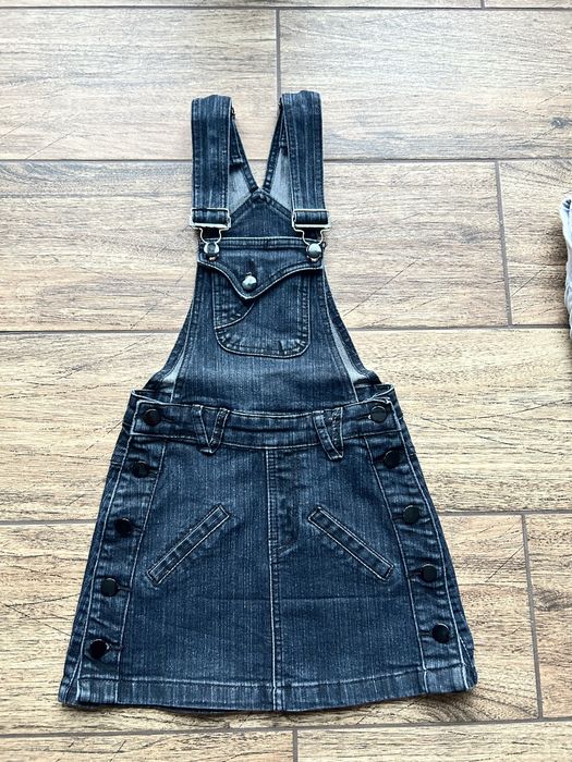 Zestaw spódniczek sukienka ogrodniczka rozmiar 122-128