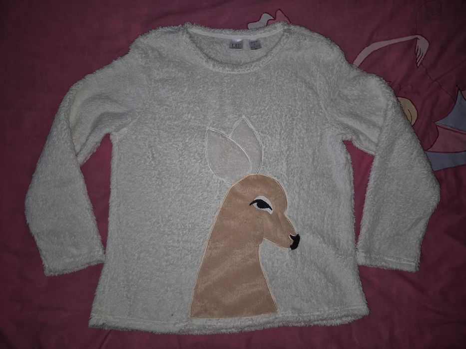 Piżama damska biała 2-czesciowa r. XL up2fashion