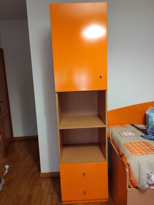 Quarto estúdio cama de solteiro