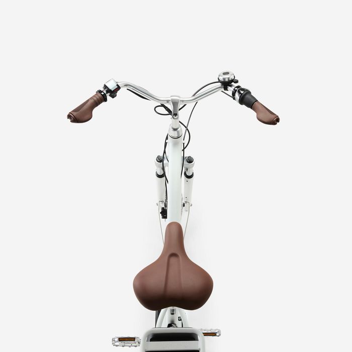Bicicleta Elétrica de Cidade Elops 920 Connect LF Branco