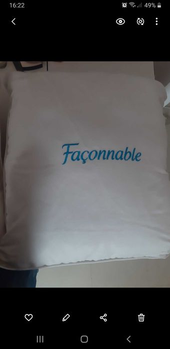 Almofadas de decoração Façonnable