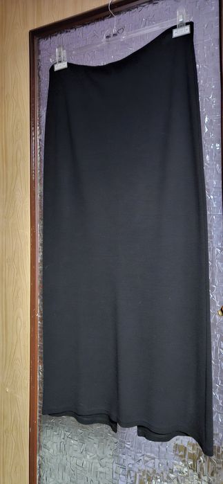 Spódnica długa czarna XXL