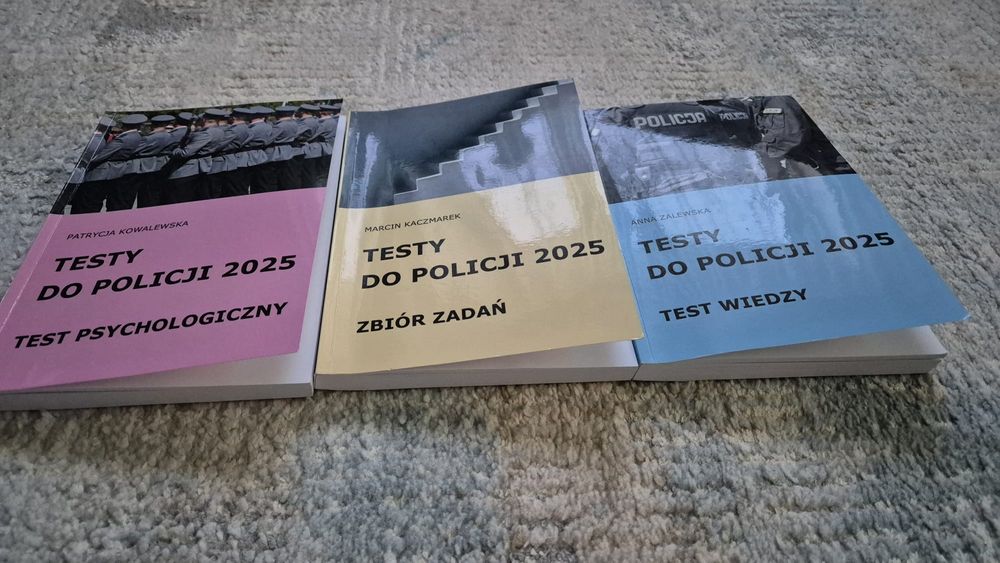 Testy do policji 2025