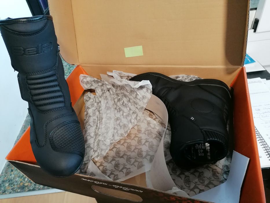 Botas mota bela novas