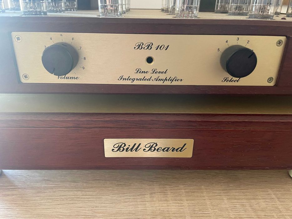 BIll Beard BB101 amplificador Integrado a Valvulas (dual Mono).