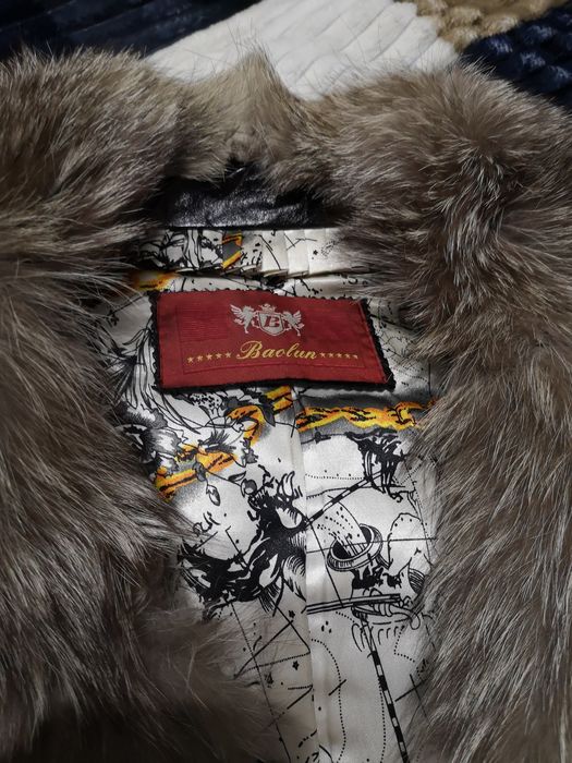 Натуральный  полушубок с мутона