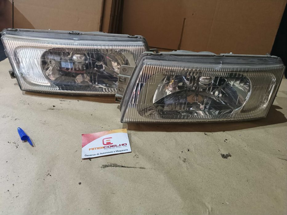 Ref017 farois mitsubish lancer farolins skoda fabia 01 farolins megane