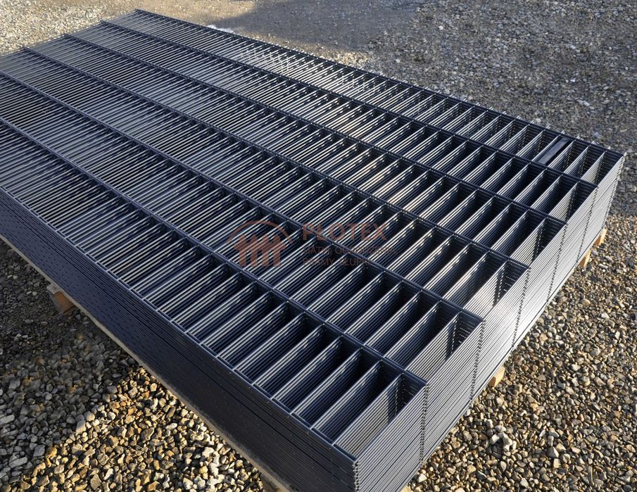 PANEL/PANELE 2D 123 6/5/6 SŁUPEK/SŁUPKI/Ogrodzenia panelowe.