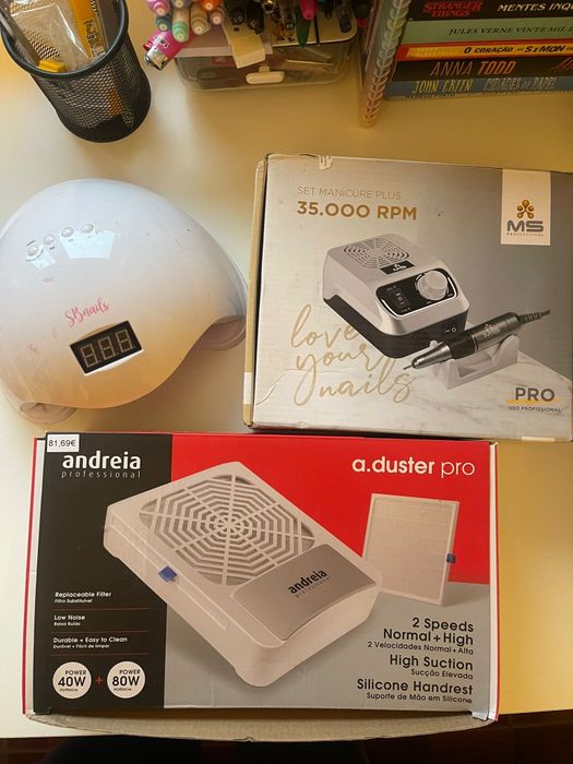 Aspirador Pó Unhas