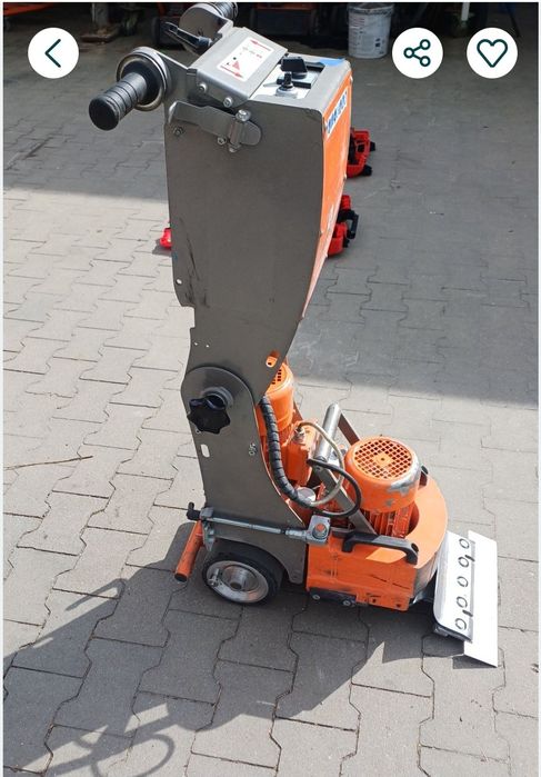 Zdzierak,zrywarka samojezdna Blastrac BS-75 Husqvarna