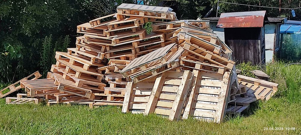 Pólpalety na opał