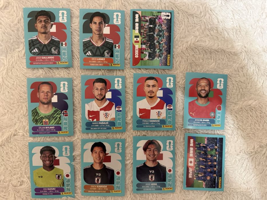 Наклейки/стікери panini 2026