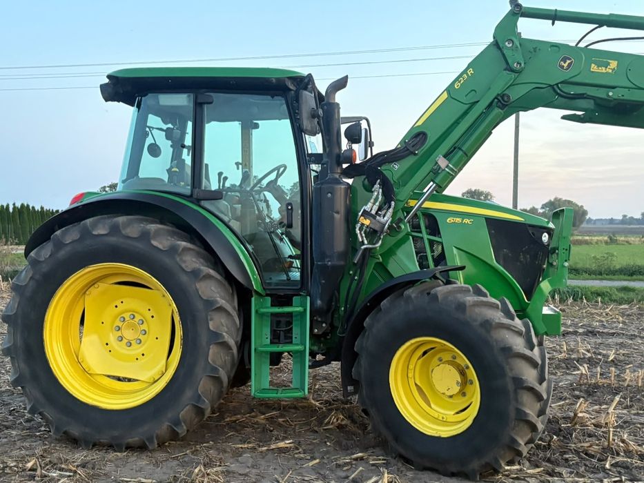 Ciągnik rolniczy john deere 6115 rc ładowacz czołowy