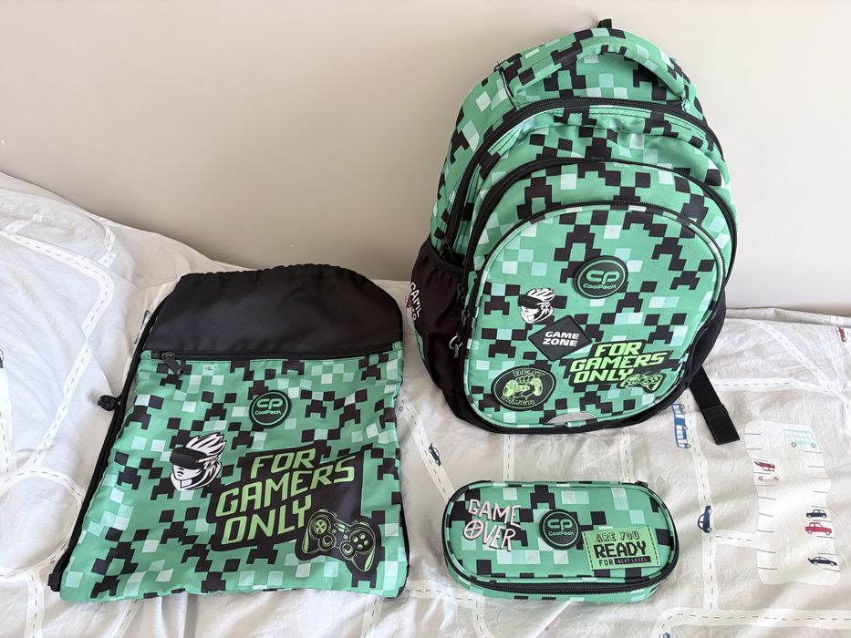 3-elementowy zestaw szkolny dla chłopca marki CoolPack
