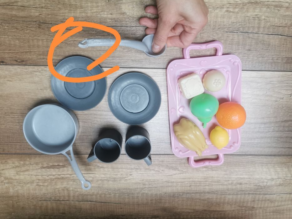 Kuchenka Smoby zabawkowa Tefal czerwona