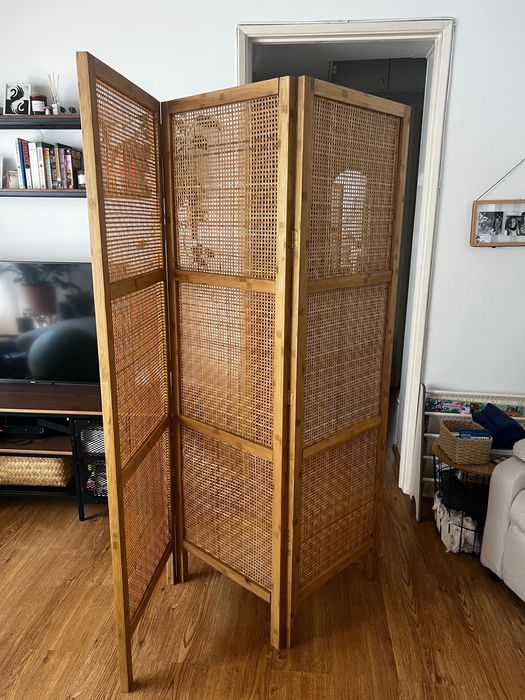 Divisória de quarto com 3 painéis