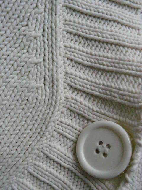 BIAGGINI sweter bolerko rozpinany 44 46 48 kremowy 2XL do sukienki