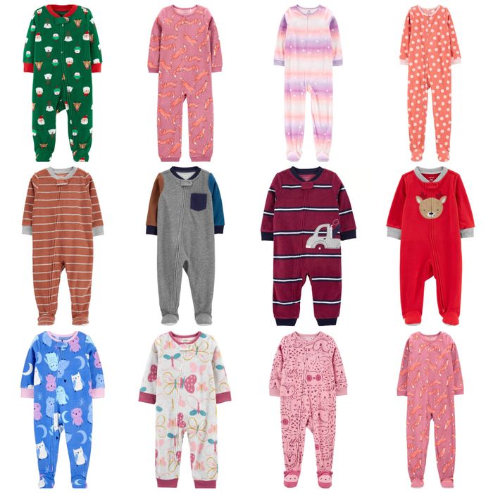 Carters сліп фліс чоловічок картерс піжама 3Т 5Т 10Т 14Т 9м 3м 2Т 6Т