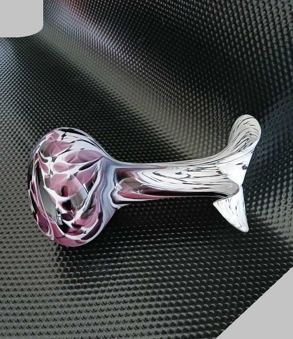 Szklany wazon wielobarwny