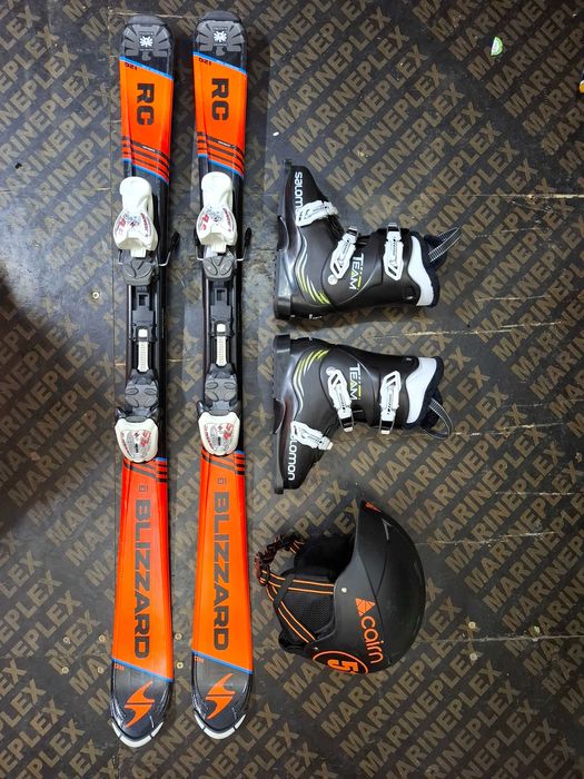 jak Nowe narty Blizzard RC 120cm i buty Salomon