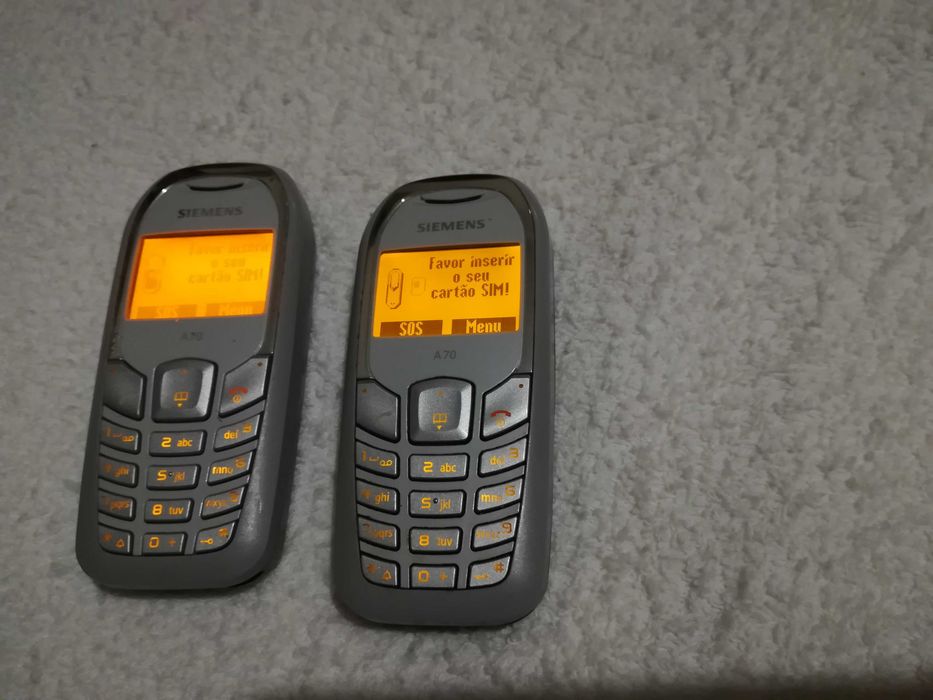 siemens a70 (optimus) 2 telemóveis