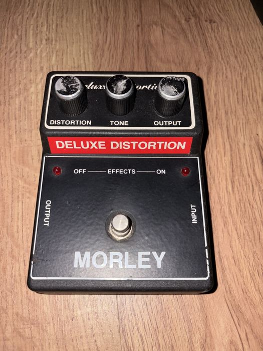 Morley Pedais AER anos 80 - Excelente esrado com pedalboard