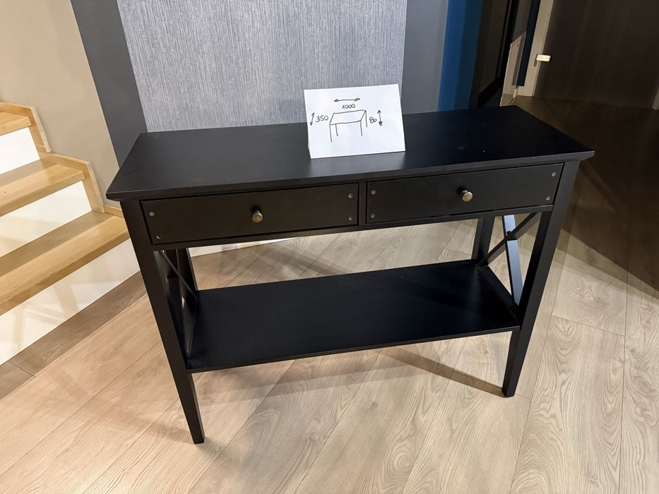Konsola / stolik czarny