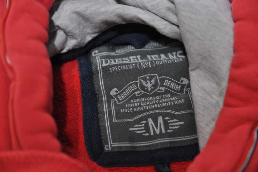 DIESEL M bluza męska bawełniana z kapturem kangurka  rs5v