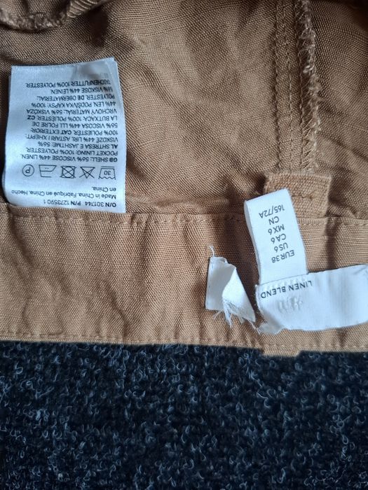 Штаны льняные h&m разм.38