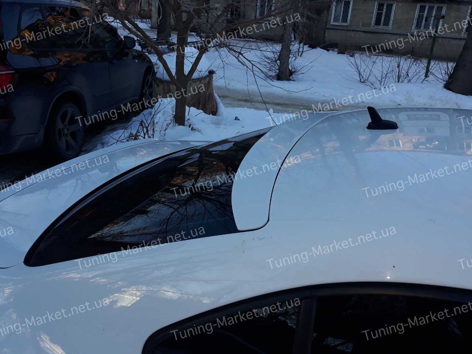 Лип спойлер на крышку багажника Volkswagen Jetta 6 Козырек на заднее стекло Фольксваген Джетта 6
