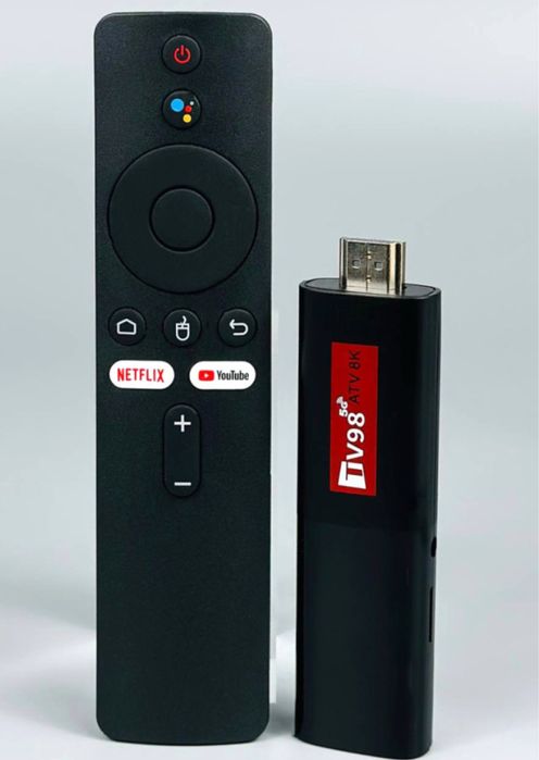 Android TV Stick TV98 ATV 8K WI-FI 2.4-5G, Android 14.0 (2Gb, 16Gb)