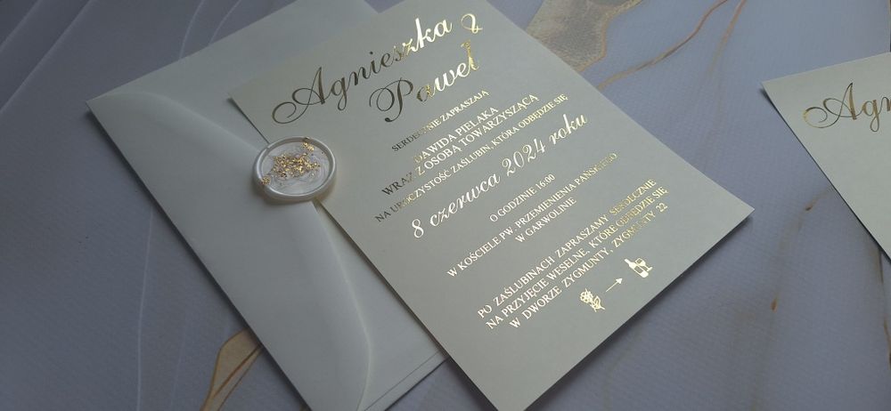 Pieczęć lakowa odbicie pieczątka lak ślub