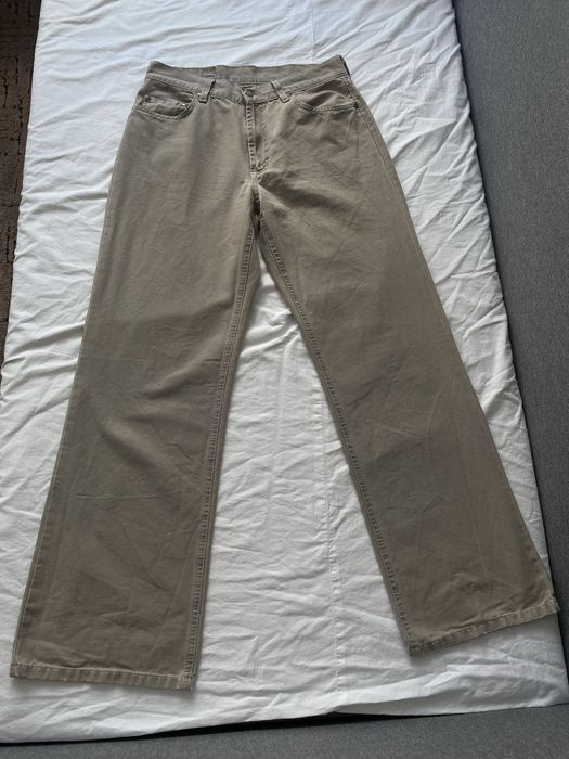 jeansy beżowe dallas jeans s m