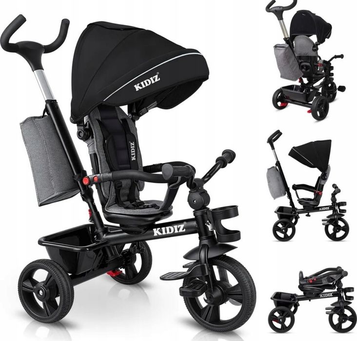 Rower trójkołowy KIDIZ szary