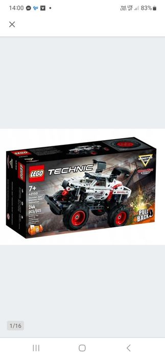 Lego TECHNIC 42150 Monster JAM Monster Mutt DALMATIAN