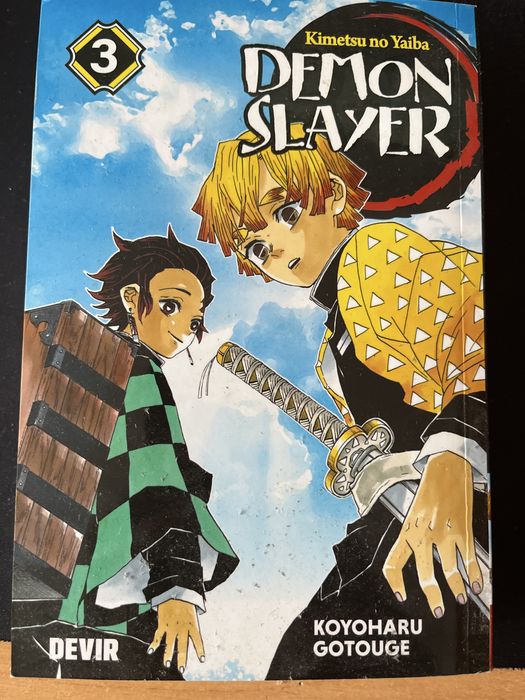 Livros Demon Slayer (kimetsu no yaiba)