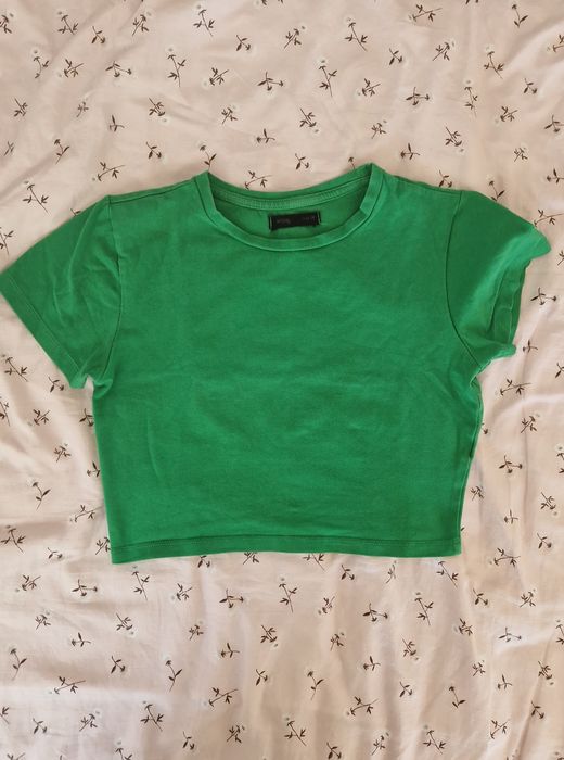 Zielony top damski